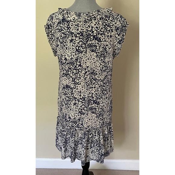 JOIE SILK SHIFT STYLE FLORAL DRESS SIZE S - Picture 5 of 9
